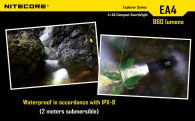 Фонарь Nitecore EA4 PIONEER (Cree XM-L U2, 860 люмен, 7 modes, 4xAA)