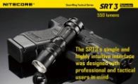 Фонарь Nitecore SRT3 Defender (Cree XM-L2 T6, 550 люмен, 8 режимов, 1xAA/14500/CR123A), черный