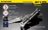 Фонарь Nitecore SRT5 Detective (Cree XM-L2 T6, 750 люмен, 8 режимов, 1x18650), черный