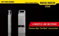 Свисток из титанового сплава Nitecore NWS10