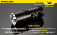 Фонарь Nitecore EA4 PIONEER (Cree XM-L U2, 860 люмен, 7 режимов, 4xAA), теплый белый