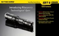 Фонарь Nitecore SRT6 Night Officer (Cree XM-L2 T6, 930 люмен, 5 режимов, 1x18650), военный серый