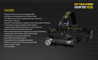 Headlamp Flashlight Nitecore HC30 (Cree XM-L2 U2 , 1000 lumens, 8 modes, 1x18650)