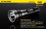 Фонарь Nitecore EA8w (Cree XM-L U2, 900 люмен, 8 режимов, 8xAA), нейтральный белый