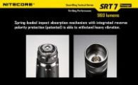 Фонарь Nitecore SRT7 Revenger (Cree XM-L2 T6, 960 люмен, 9 режимов, 1x18650), военный серый