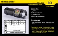 Фонарь Nitecore EC1 (Cree XP-G2 R5, 330 люмен, 7 режимов, 1xCR123A)