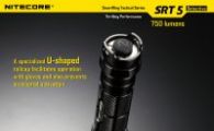 Фонарь Nitecore SRT5 Detective (Cree XM-L2 T6, 750 люмен, 8 режимов, 1x18650), черный