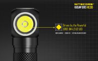 Headlamp Flashlight Nitecore HC30 (Cree XM-L2 U2 , 1000 lumens, 8 modes, 1x18650)