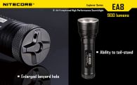 Фонарь Nitecore EA8w (Cree XM-L U2, 900 люмен, 8 режимов, 8xAA), нейтральный белый