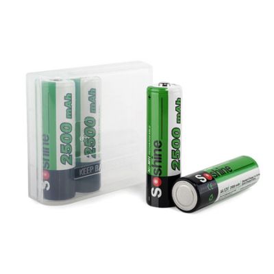 Box for batteries, protective Soshine SBC-004 (4xAA)