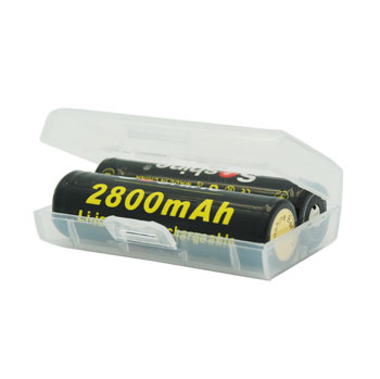 Box for batteries, protective Soshine SBC-012 (2x18650/4x16340)