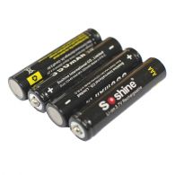 Аккумулятор литиевый Li-Ion 10440 Soshine 3.7V (350mAh), незащищенный