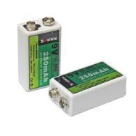 Аккумулятор никель-металлогидридный Ni-MH Крона (6F22) Soshine 8.4V (250mAh)