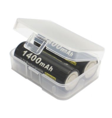 Box for batteries, protective Soshine SBC-016 (2x18500/3xCR123A)