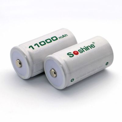 Rechargeable battery Ni-MH RTU D (R20) Soshine 1.2V (11000mAh)