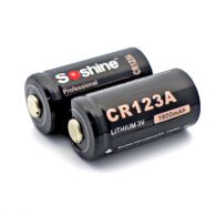 Батарейка литиевая Li-Ion CR123A / 16340 Soshine 3V (1600mAh)