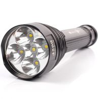 LED Flashlight TrustFire TR-J12 (5xCree XM-L, 4500 Lumen, 5 modes, 2/3x18650/26650)