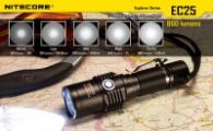 LED Flashlight Nitecore EC25w COBRA (CREE XM-L2 T6, 860 lumen, 8 modes, 1x18650), neutral white
