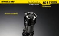 Фонарь Nitecore SRT3 Defender (Cree XM-L2 T6, 550 люмен, 8 режимов, 1xAA/14500/CR123A), черный