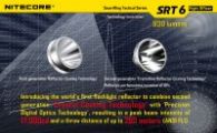 Фонарь Nitecore SRT6 Night Officer (Cree XM-L2 T6, 930 люмен, 5 режимов, 1x18650), военный серый