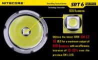 Фонарь Nitecore SRT6 Night Officer (Cree XM-L2 T6, 930 люмен, 5 режимов, 1x18650), военный серый
