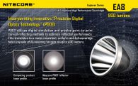 Фонарь Nitecore EA8w (Cree XM-L U2, 900 люмен, 8 режимов, 8xAA), нейтральный белый