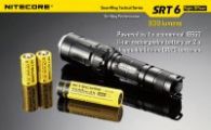 Фонарь Nitecore SRT6 Night Officer (Cree XM-L2 T6, 930 люмен, 5 режимов, 1x18650), военный серый