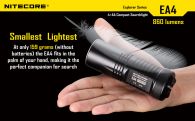 Фонарь Nitecore EA4 PIONEER (Cree XM-L U2, 860 люмен, 7 modes, 4xAA)