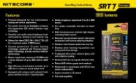 Фонарь Nitecore SRT7 Revenger (Cree XM-L2 T6, 960 люмен, 9 режимов, 1x18650), военный серый