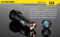 Фонарь Nitecore EA8w (Cree XM-L U2, 900 люмен, 8 режимов, 8xAA), нейтральный белый