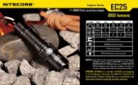 LED Flashlight Nitecore EC25w COBRA (CREE XM-L2 T6, 860 lumen, 8 modes, 1x18650), neutral white