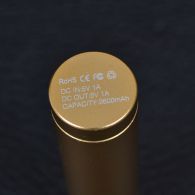Внешнее зарядное устройство Power Bank DOCA D538 (2600mAh), золотой