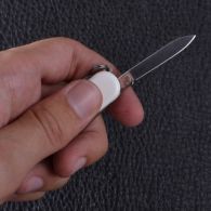 Нож складной, мультитул Victorinox Classic SD (58мм, 7 функций), белый 0.6223.7