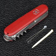 Нож складной, мультитул Victorinox Climber Ecoline (91мм,14 функций), красный 3.3703
