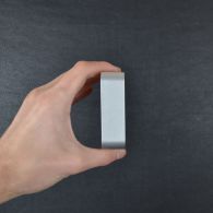 Внешнее зарядное устройство Power Bank DOCA D525 (8400mAh), серебро