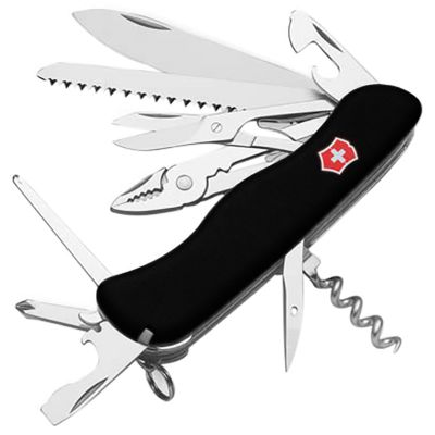 Folding Knife Victorinox  HERCULES (111mm, 18 functions), black 0.9043.3 ― fonarik.in.ua