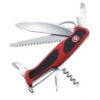 Folding Knife Victorinox  RANGERGRIP 55 (130mm, 12 functions), red/black 0.9563.C