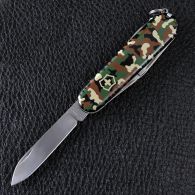 Нож складной, мультитул Victorinox Spartan (91мм, 12 функций), камуфляж 1.3603.94