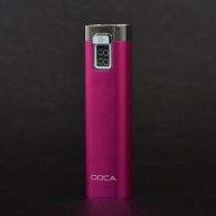 Внешнее зарядное устройство Power Bank DOCA D516 (2600mAh), розовый