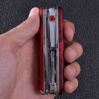 Нож складной, мультитул Victorinox Traveller Lite (91мм, 27 функций), красный 1.7905.AVT