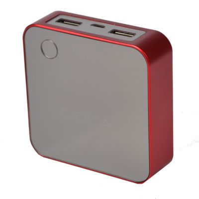 Power Bank DOCA D525 (8400mAh), red ― fonarik.in.ua