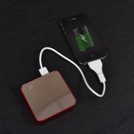 Power Bank DOCA D525 (8400mAh), red