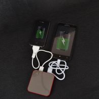 Power Bank DOCA D525 (8400mAh), red