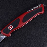 Нож складной, мультитул Victorinox Rangergrip 63 One Hand (130мм, 5 функций), красно-черный 0.9523.M
