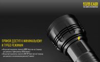 Фонарь Nitecore EA81 (Cree XHP50, 2150 люмен, 8 режимов, 8xAA)