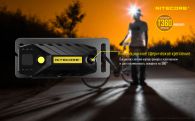 Фонарь многофункциональный, налобный Nitecore T360 (1 LED, 45 люмен, 6 режимов, USB)