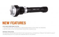 Подводный фонарь Magicshine MJ-810E New, Тёплый свет (Cree XM-L, 1000 лм, 4 реж, 2x18650), комплект