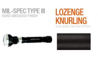 Подводный фонарь Magicshine MJ-810B New (Cree XM-L2, 1000 лм, 4 реж., 2x18650), комплект с фильтрами