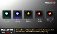 Велофара Magicshine MJ-816E (Cree XM-L2 + 2xCree XP-G2, 1800 люмен, 4 реж, 4.4Ah), комплект