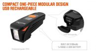 LED Bike Light Magicshine EAGLE 600 (2xCree XP-G2, 600 lumen, 3 modes), black